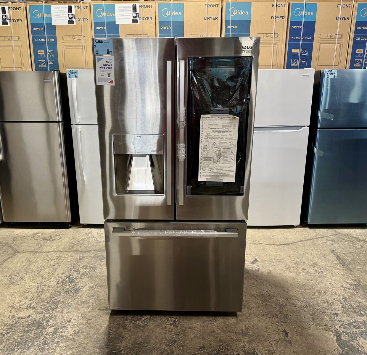 LG STUDIO COUNTER DEPTH SMART REFRIGERATOR