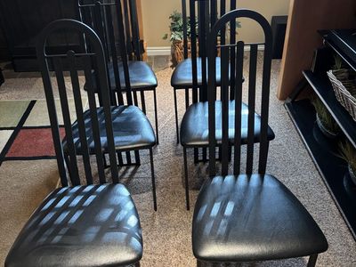 Contemporary Dining Room Chairs (6)