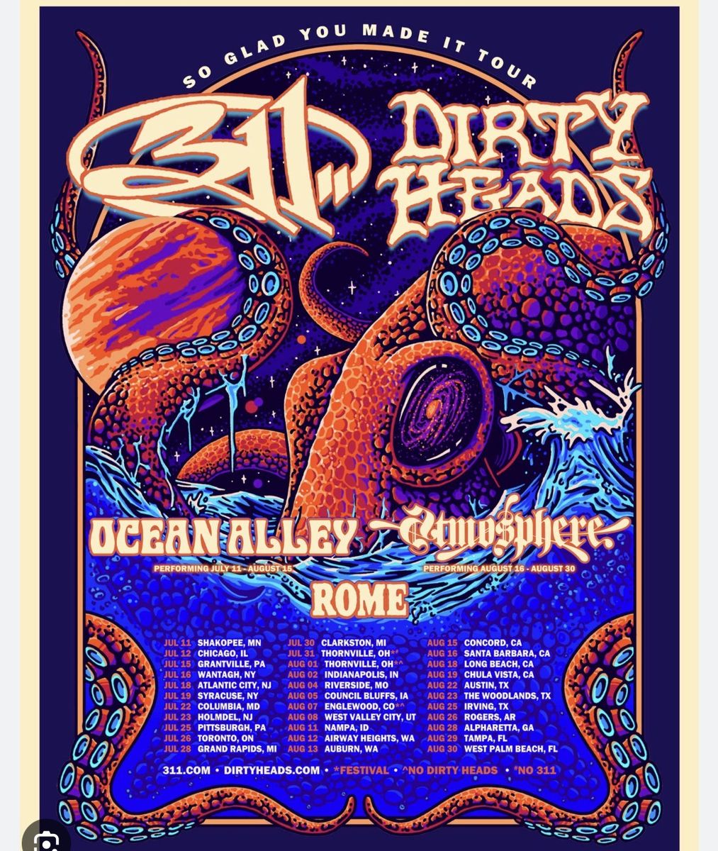 ISO 311 tickets for tonight