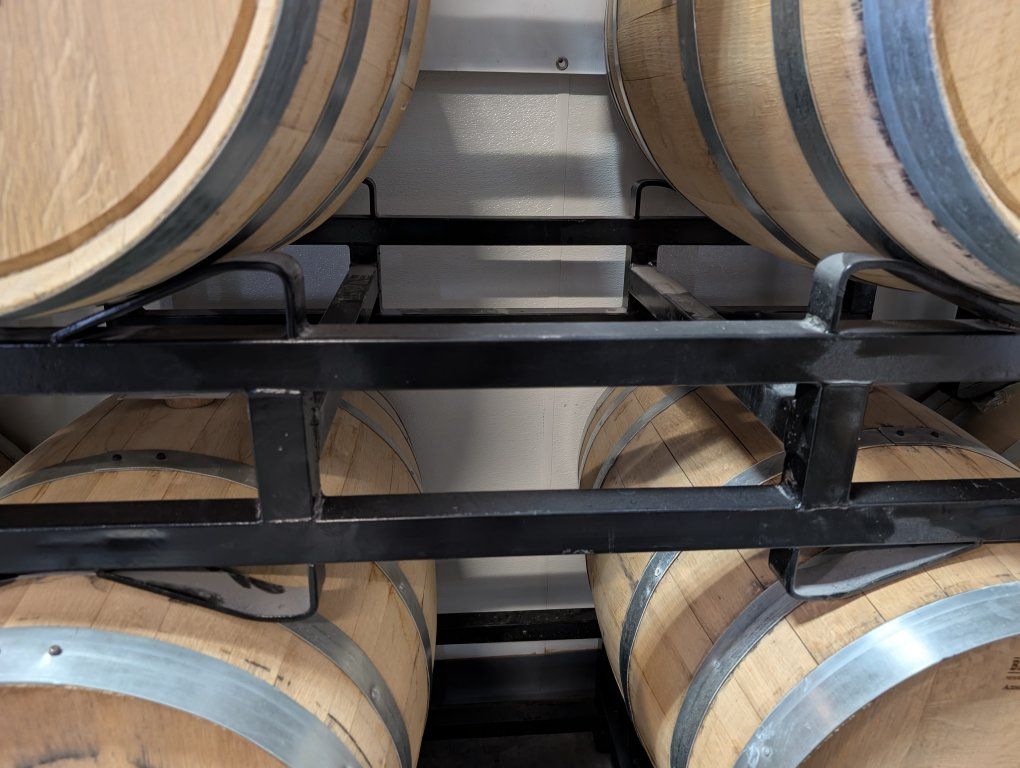 Stackable Steel Storage for 2 Barrels