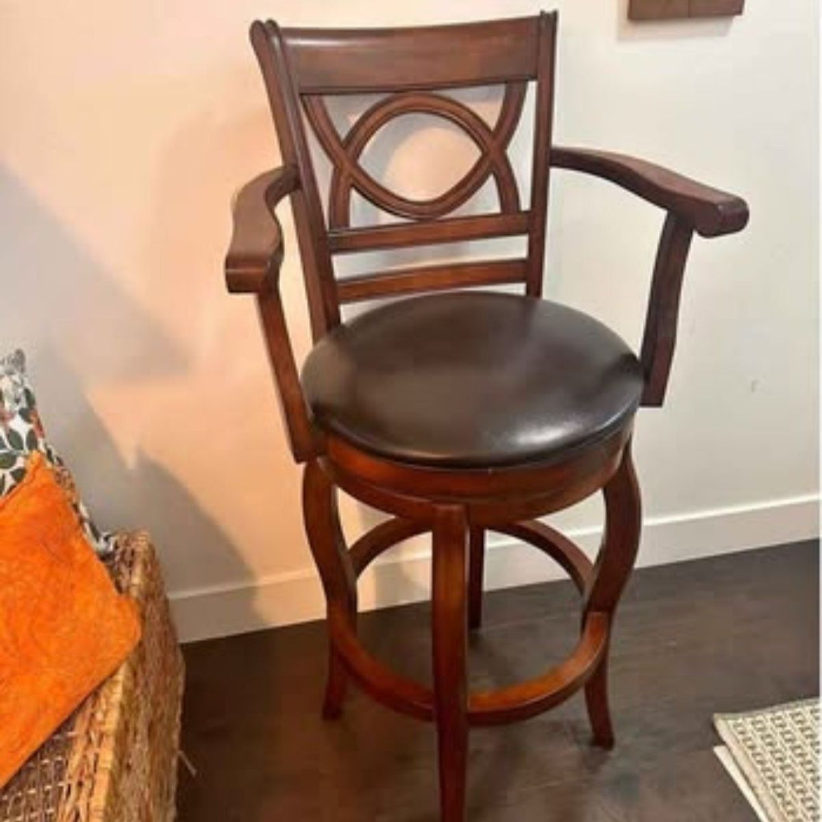 BAR HEIGHT Boraam Industries Seina swivel bar stoo