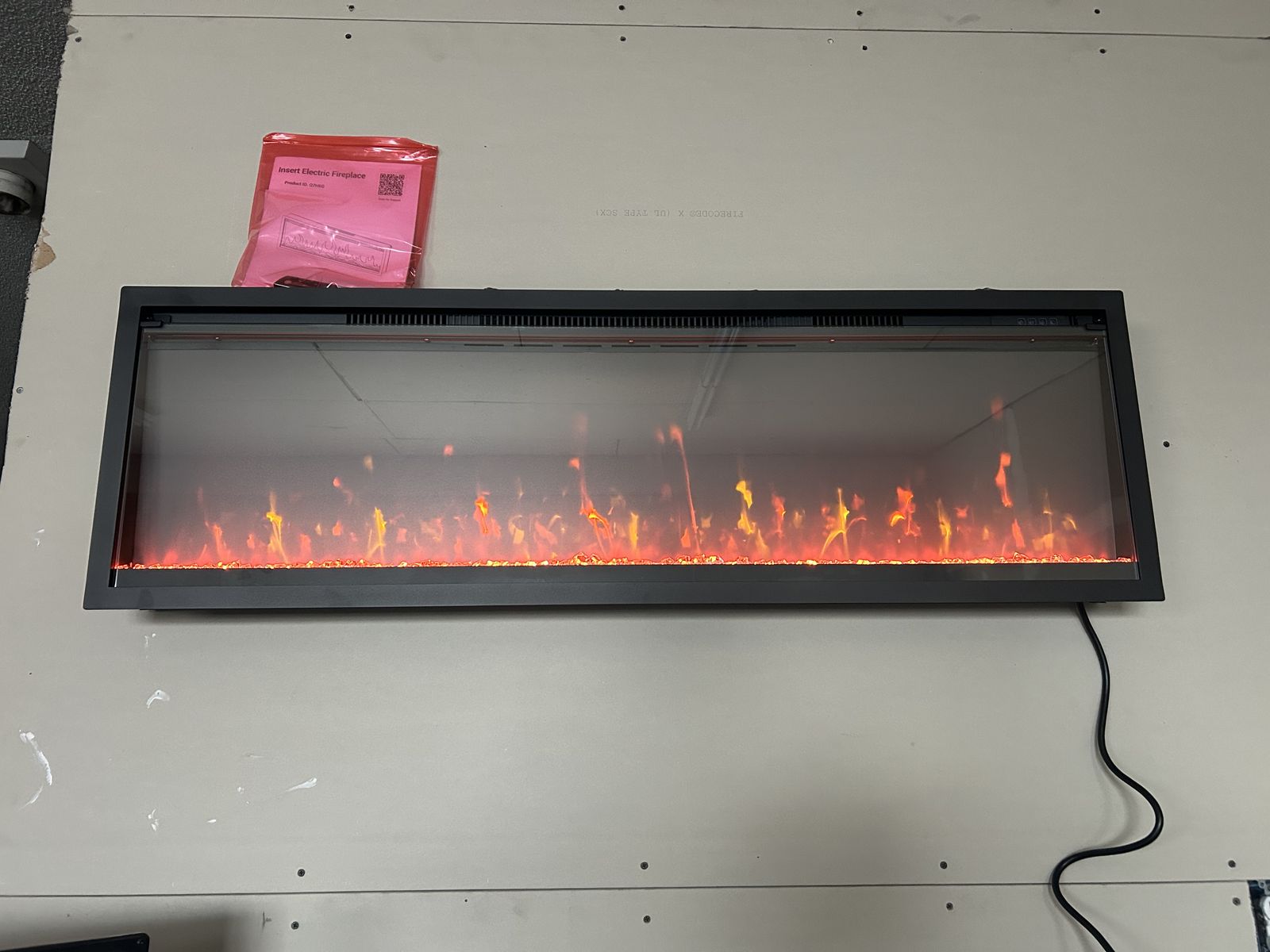 50 Linear Electric Fireplace Heater