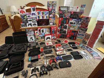 Nintendo Switch, Protective and Carrying Cases, and Screen Protectors and More (Prices Vary Read Description)