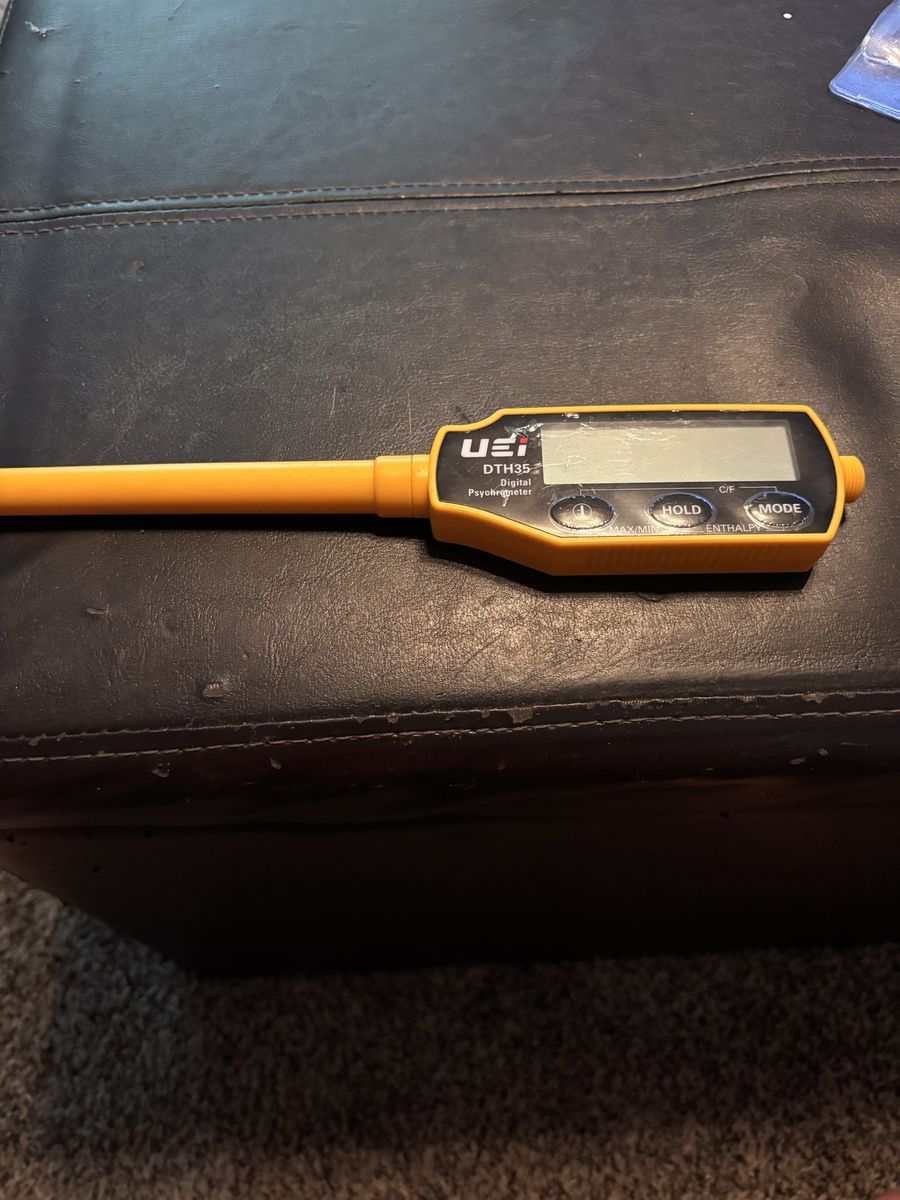 UEi DTH35 Digital Psychrometer - Humidity/Temperature Meter