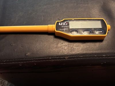 UEi DTH35 Digital Psychrometer - Humidity/Temperature Meter