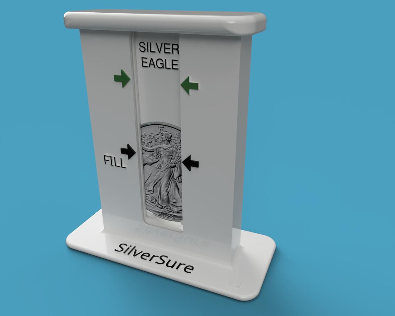 SilverSure volume displacement measurement device