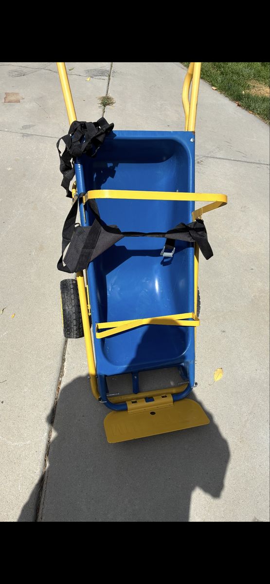 Muletto Multi-Function 4 cubic ft. Wheel Barrow / HandTruck/with Harness 