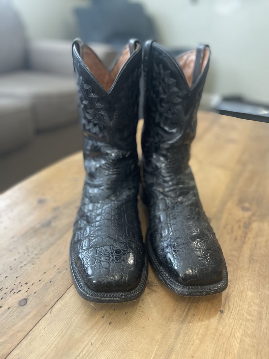 Dan Post Alligator Skin Boots - 12D