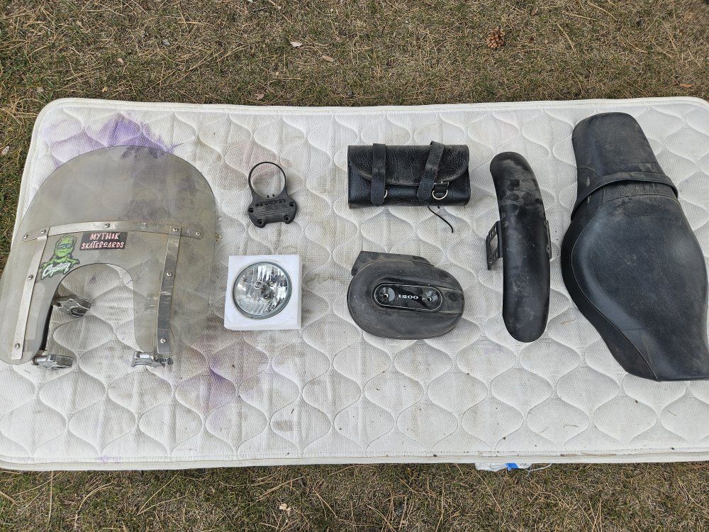 Stock Harley Portster Parts