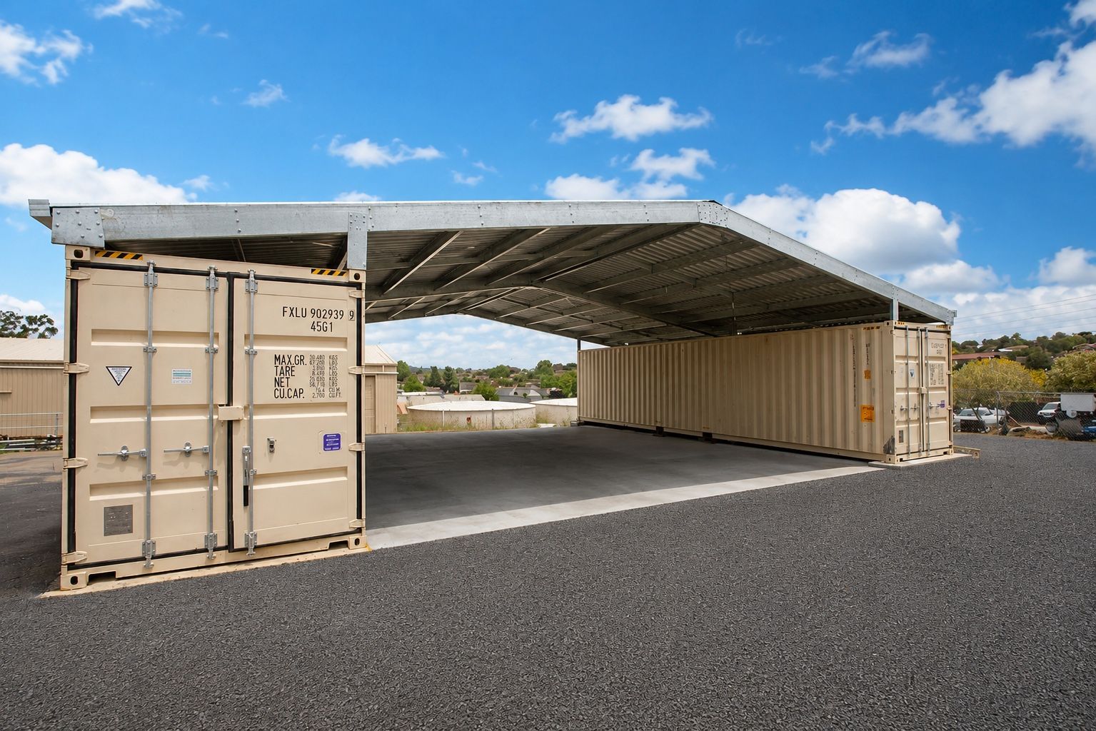 Shipping Container 20 40 immediate storage in stock