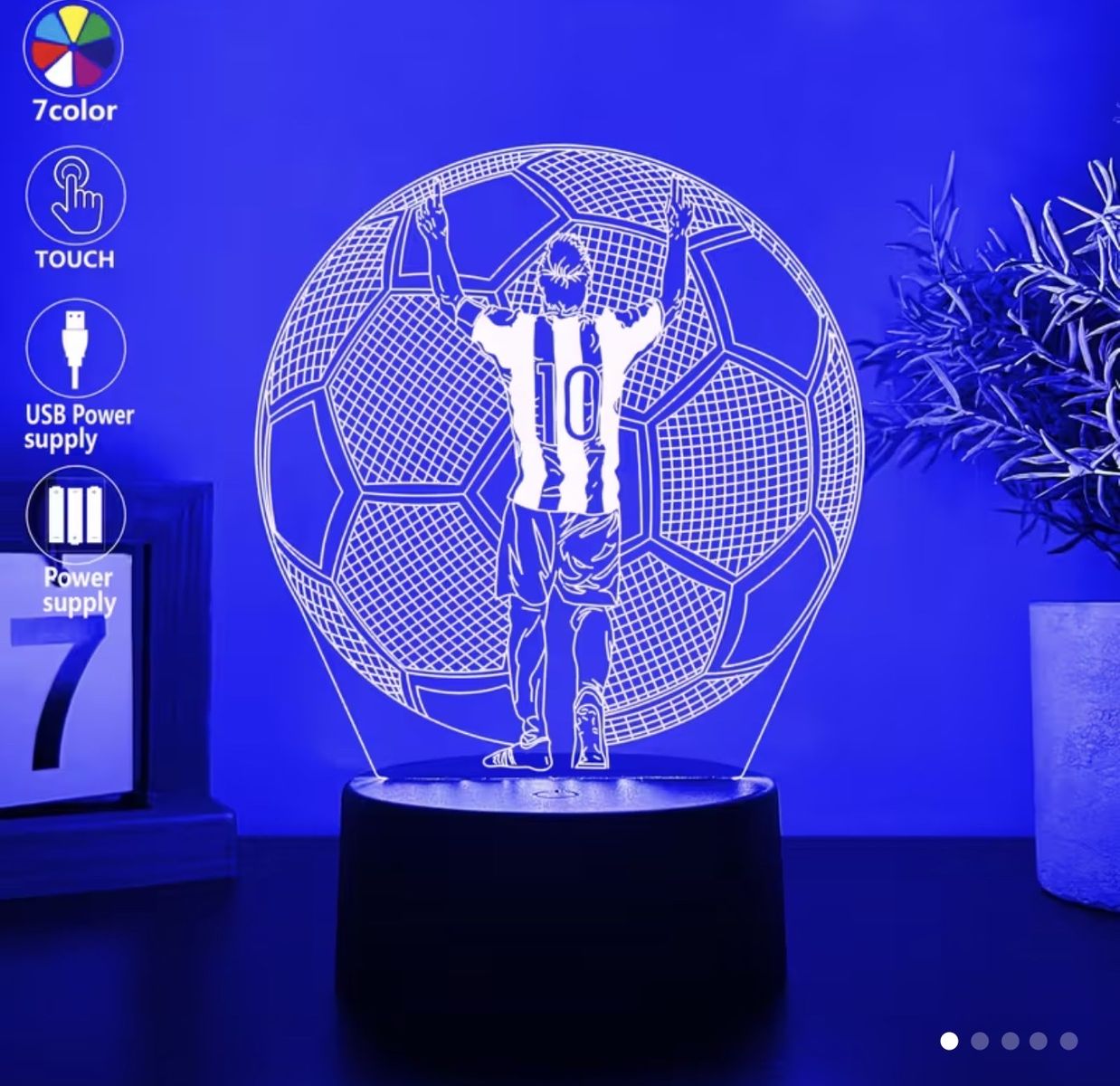 Lámpara Messi