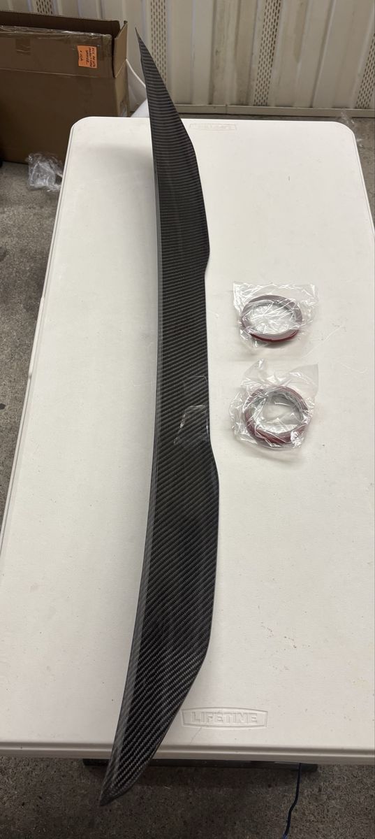 Carbon Fiber Trunk Spoiler