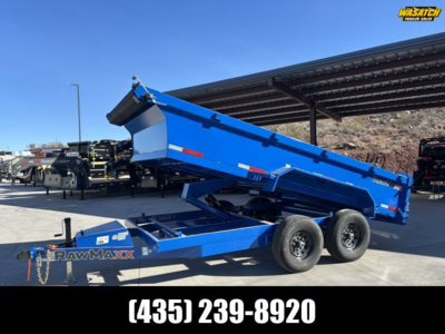 RawMaxx 7X14 14K PKX Dump Trailer
