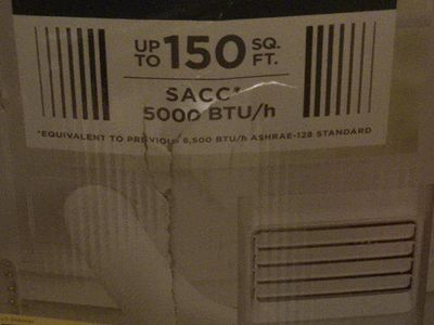 VISSANI 5,000 BTU Portable Air Conditioner