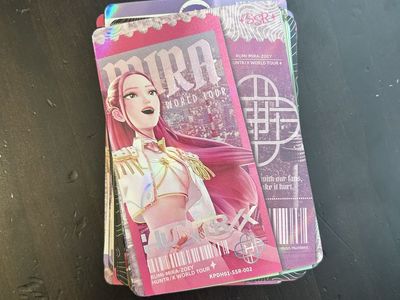 K pop demon hunters trading card lot