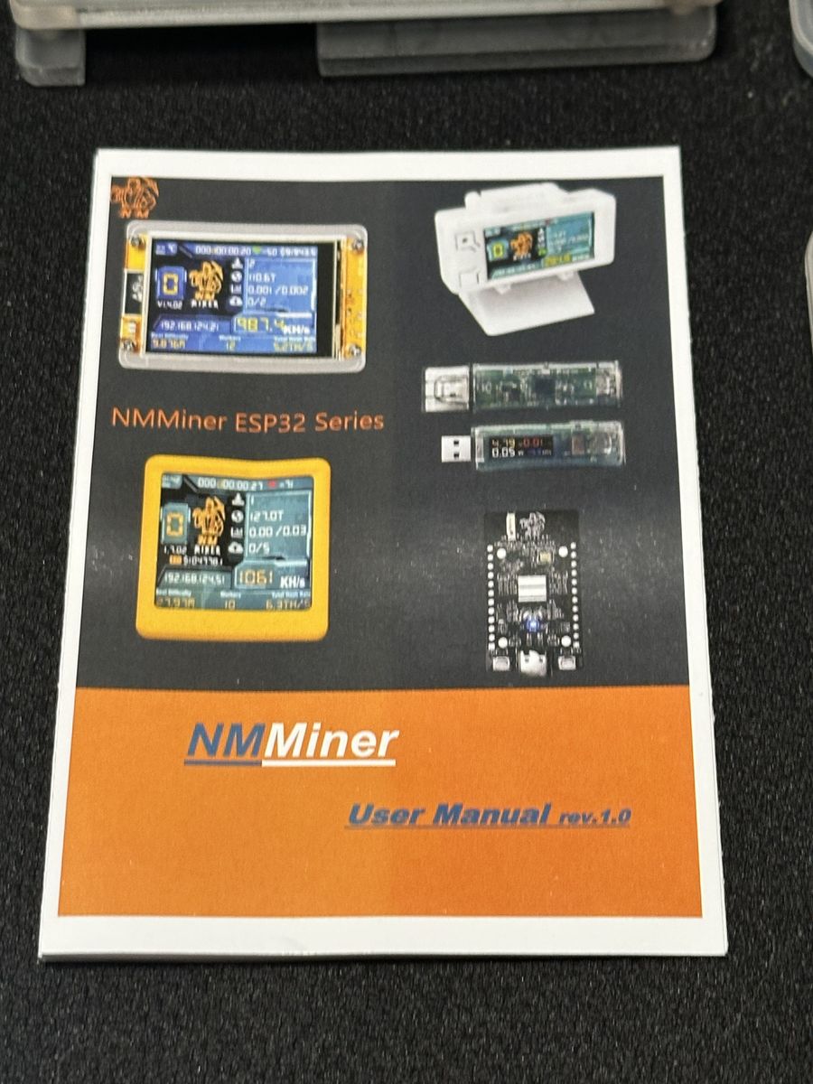 NM Bitcoin Miner New Esp32 Series
