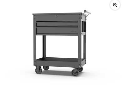Brand NEW Hyper Tough 28-inch Steel Mechanics Tool Cart box Black