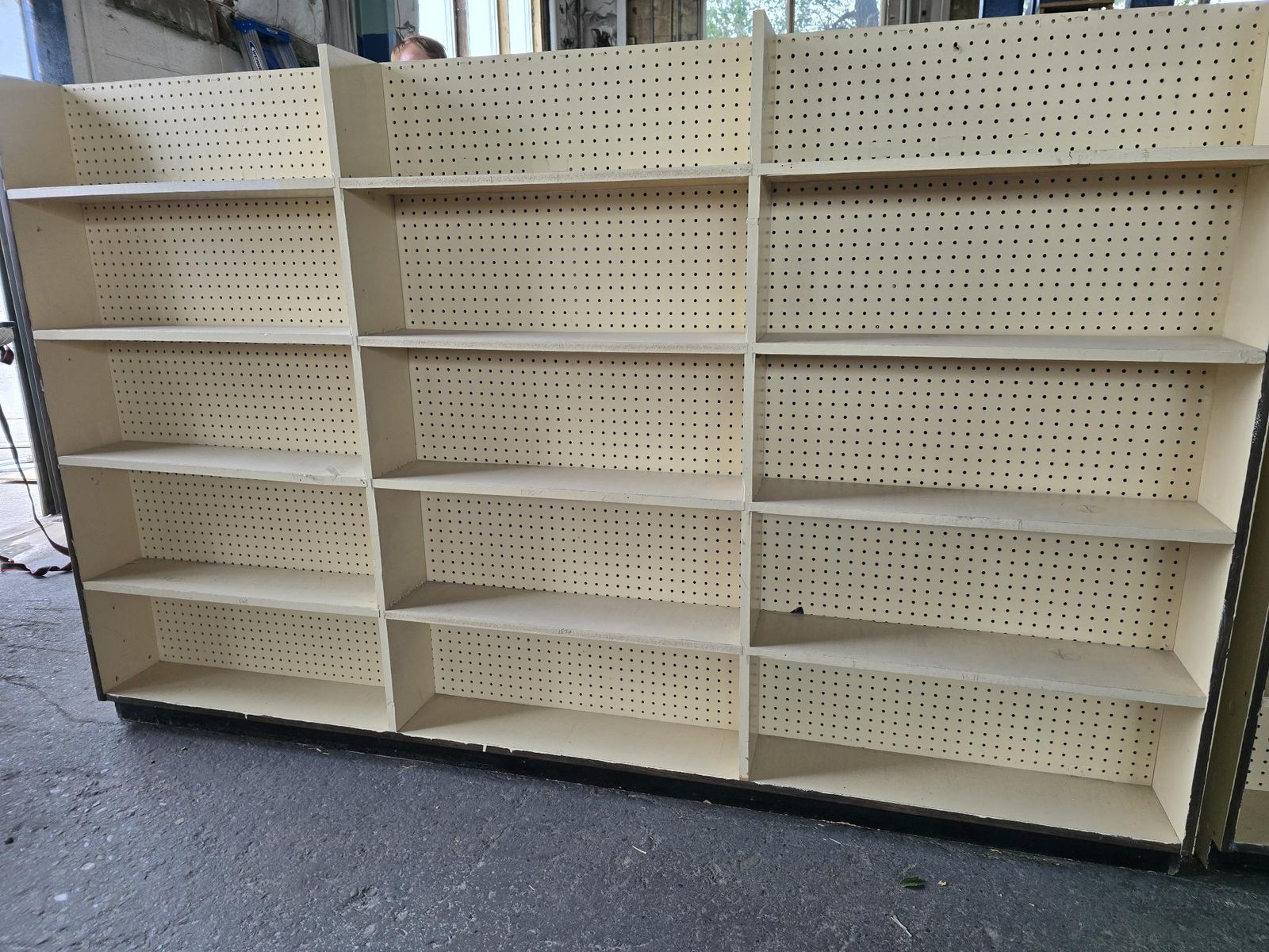 Huge Bookcase / 3 Sections Wide / Double Sided  FREE!