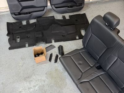 2021-2025 Ford F150 Interior Parts. Rear seat