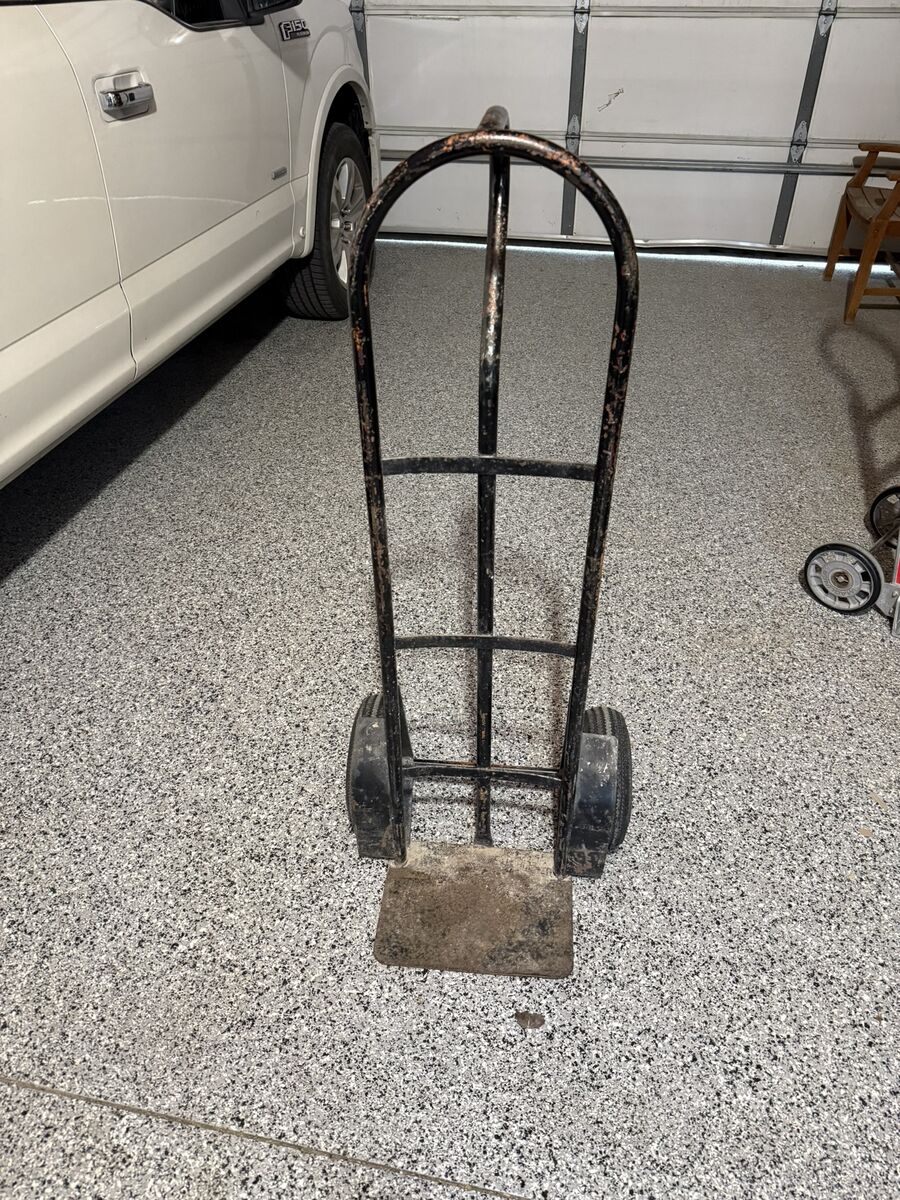 Rubber Wheel Metal Heavy-Duty Handtruck