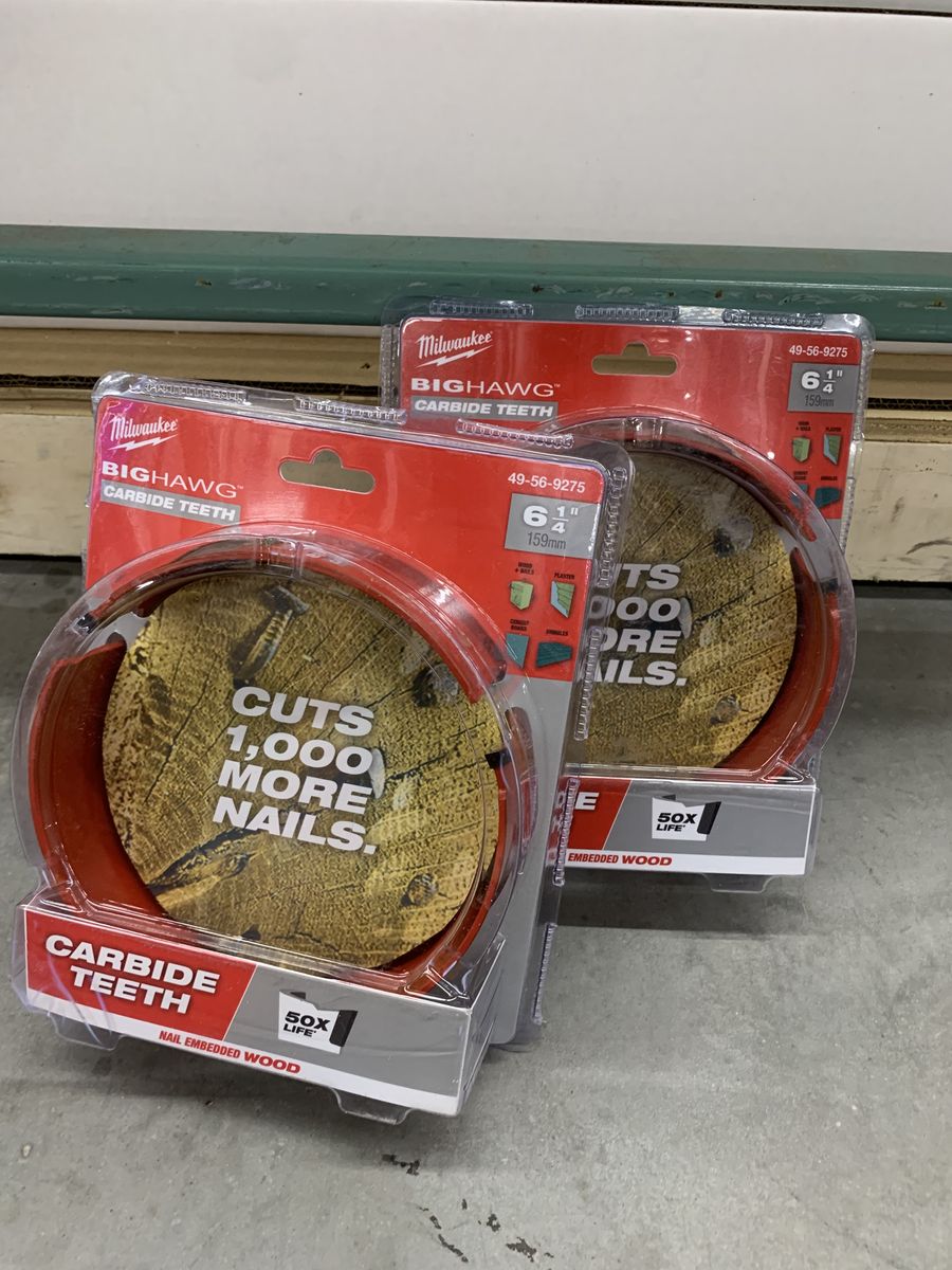 Milwaukee 6-1/4 in. Big Hawg Carbide Hole Saw