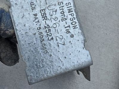 Simpson Strong-Tie LUS26-2Z Double 2x6 Face Mount Hanger