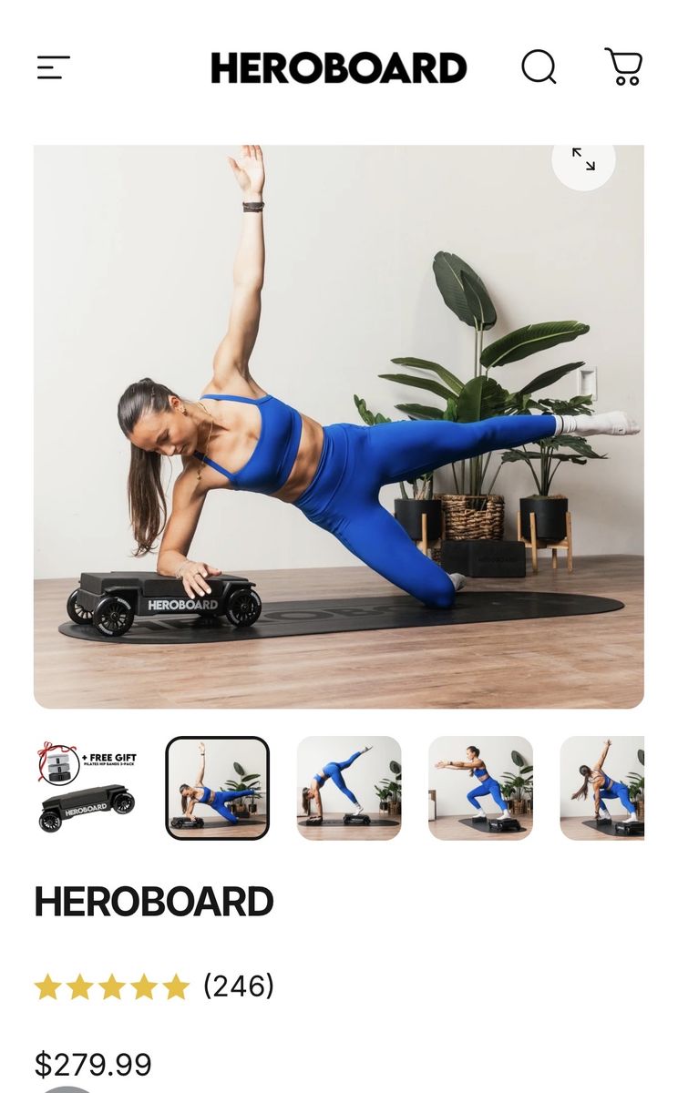 Heroboard (at home Pilates)