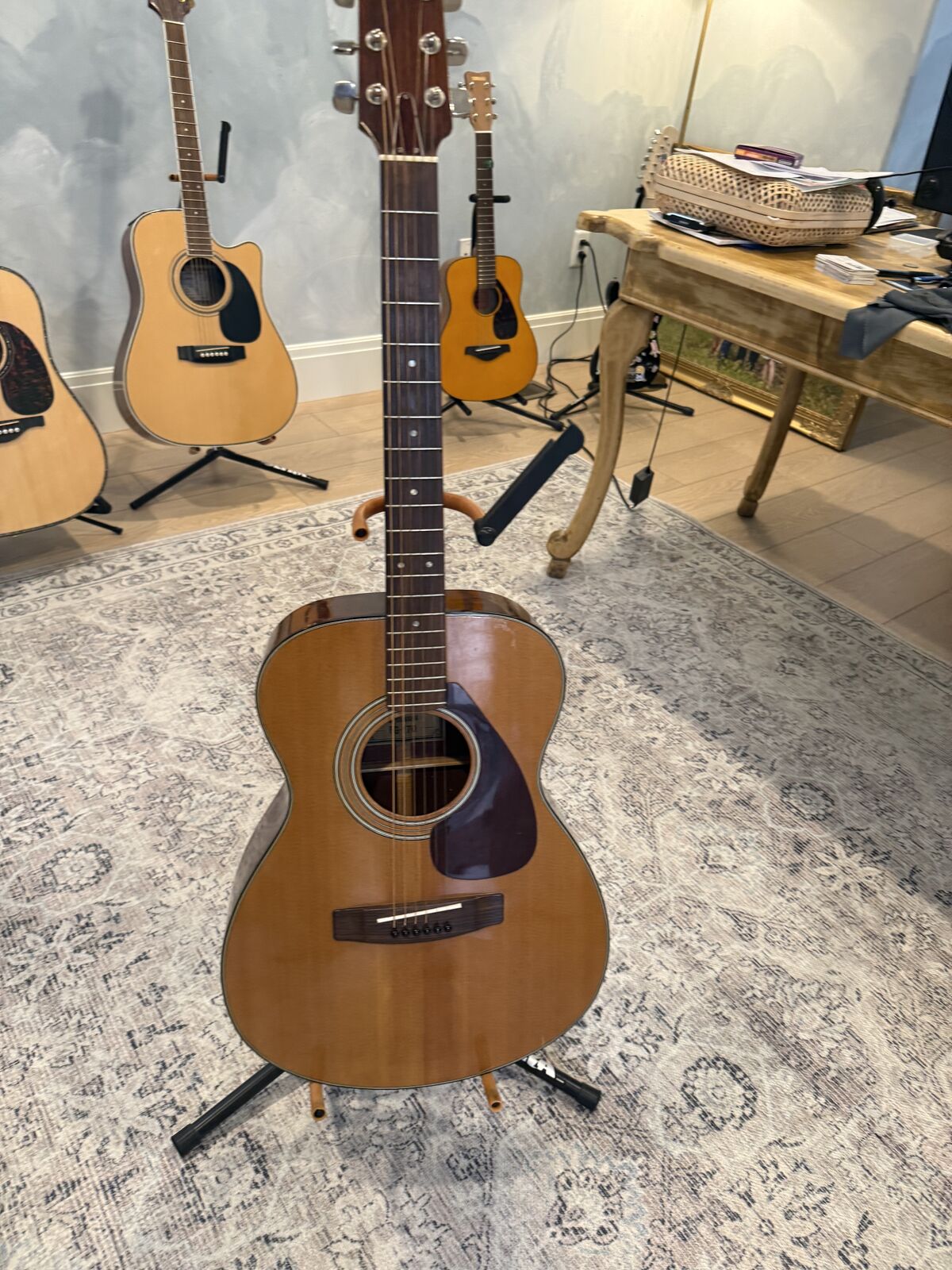 Vintage Yamaha FG-170 Acoustic Guitar