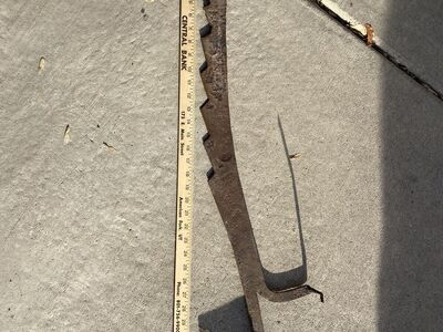 Vintage Rusty saw