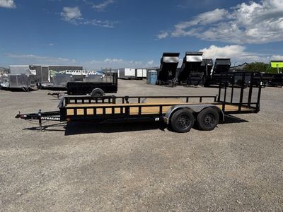 2027 PJ Trailers 7x20 83 Tandem Axle Channel (UL) Utility Trailer"