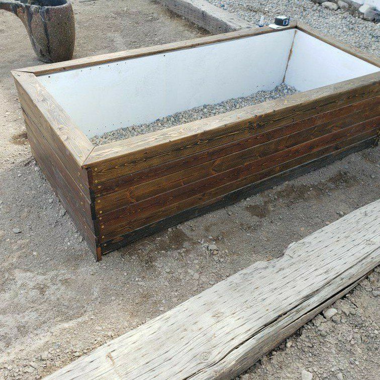 Garden Boxes, made to fit your size.