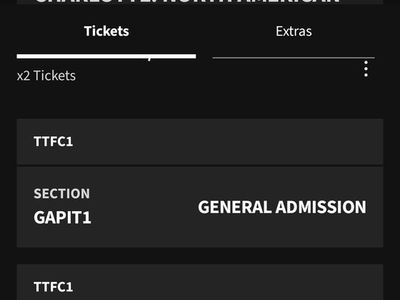 Avenged Sevenfold & Good Charlotte GA Pit tickets