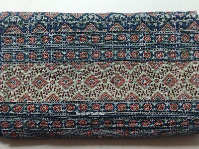 Kantha Style Coverlet