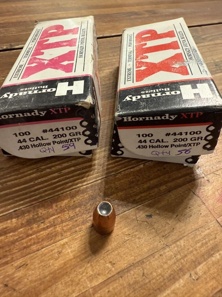 Hornady .44 Bullets 200gr