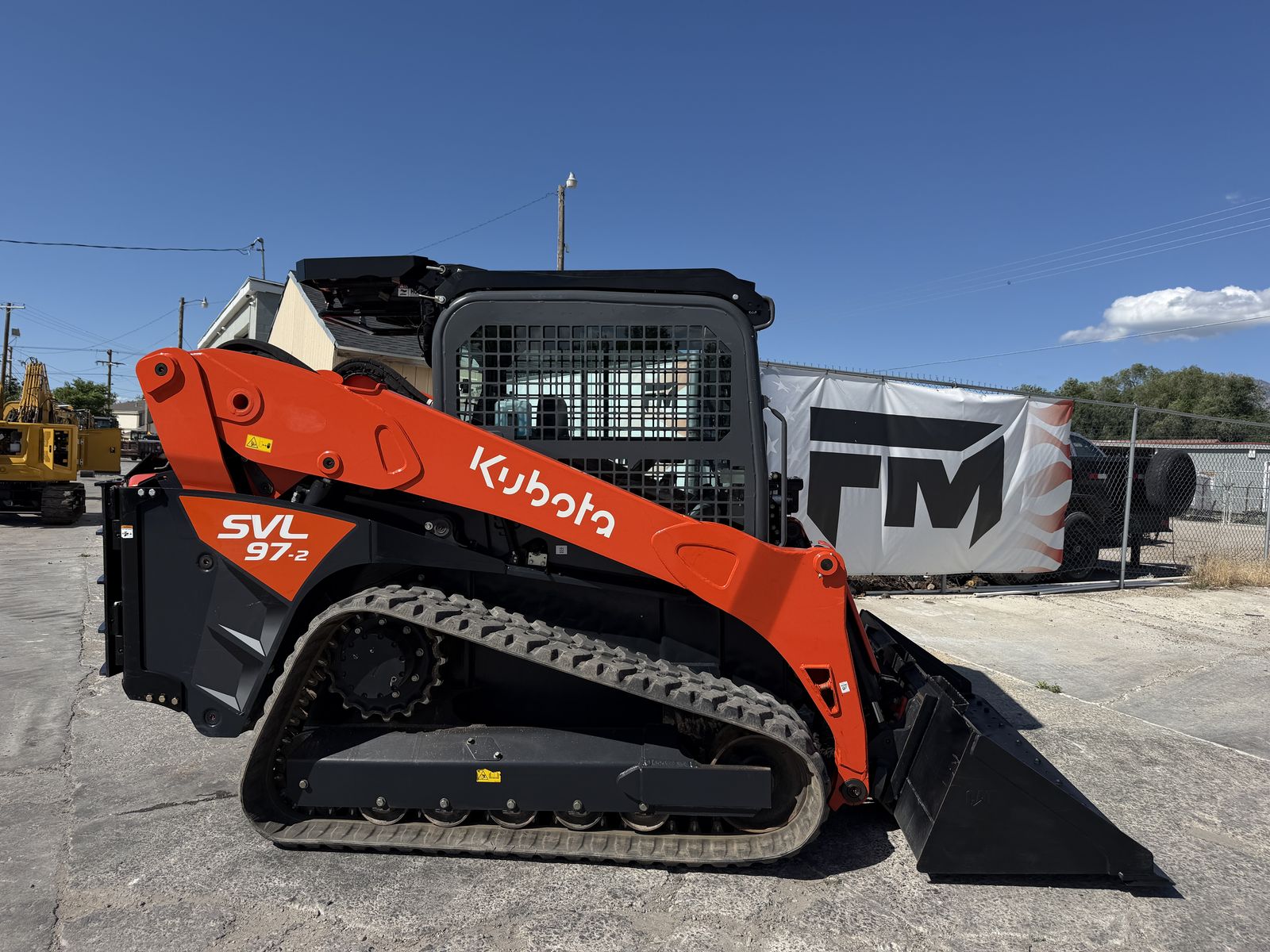 Kubota SVL97-2 Forestry Package High Flow Skidsteer Loader Tractor Ready To Work