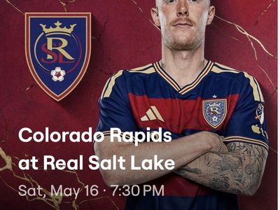 RSL vs Colorado 5/16 3 tix
