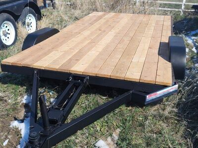 flat bed trailer beautiful condition