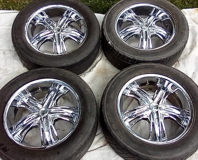 INCUBUS ALLOYS CHROME RIMS