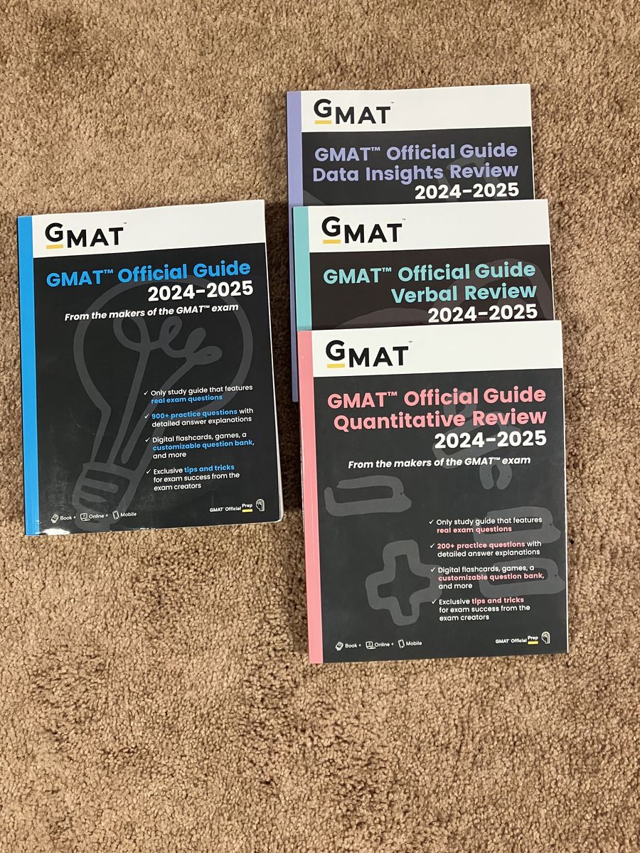 GMAT Official Guide Bundle 2024-2025