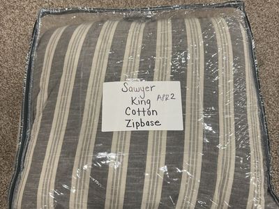 Beddys KING Sawyer Cotton Zipbase