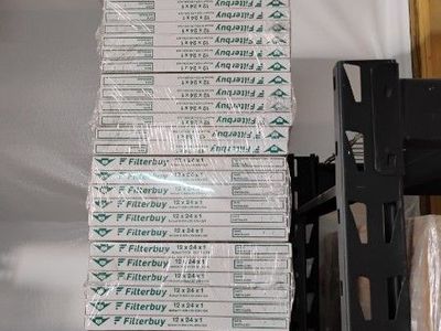 Filterbuy 12x24x1 Air Filters - Lot of 6 Packs (36 total)