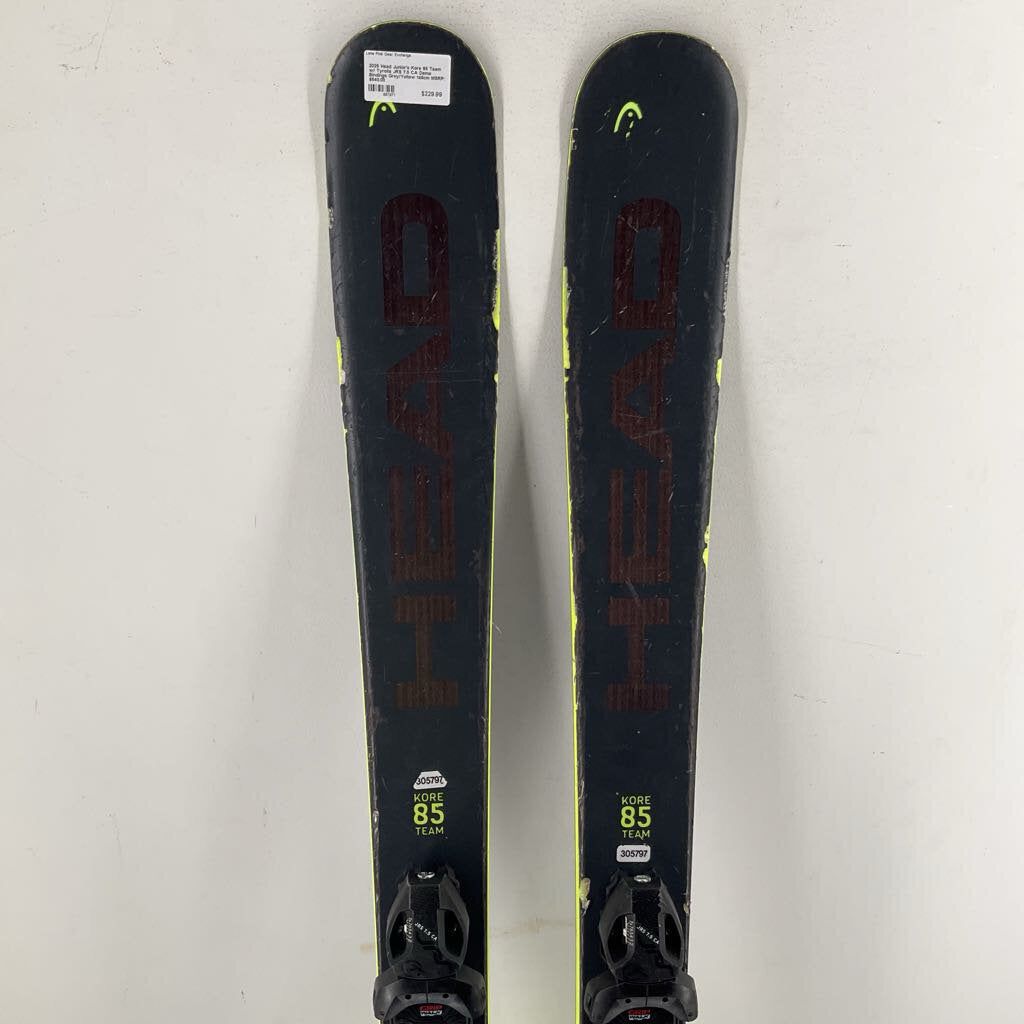 2025 Head Junior's Kore 85 Team w/ Tyrolia Attack 11 LYT Demo Bindings
