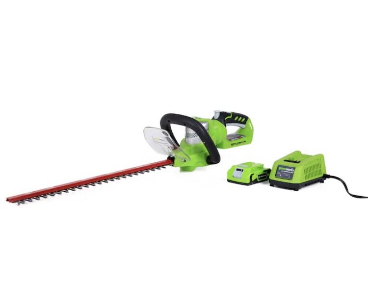 24V 22 In Rotating Hedge Trimmer