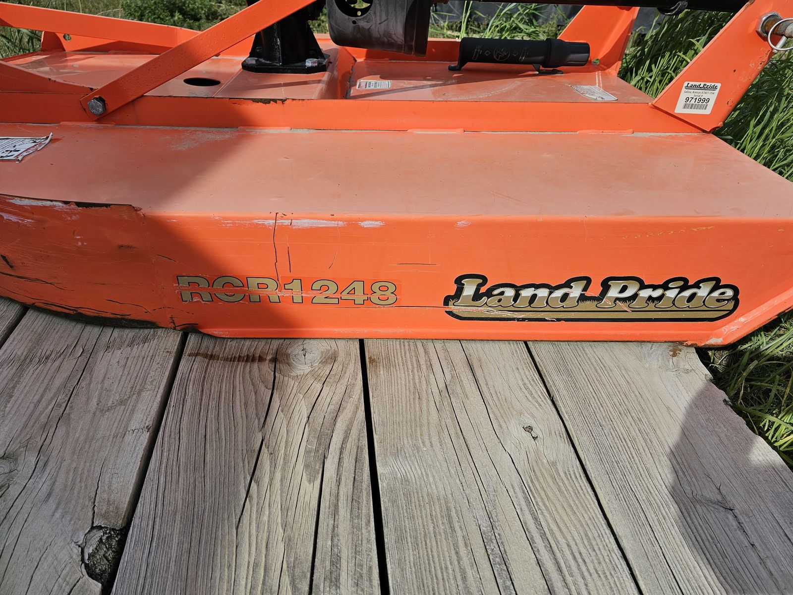 Landpride mower, brush hog, 3 point, works GREAT!