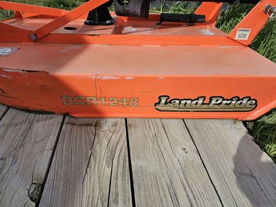 Landpride mower, brush hog, 3 point, works GREAT!