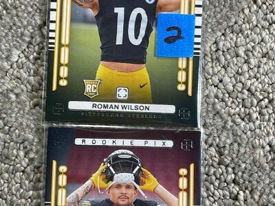 Pittsburgh Steelers raw min sports trading cards $2-
