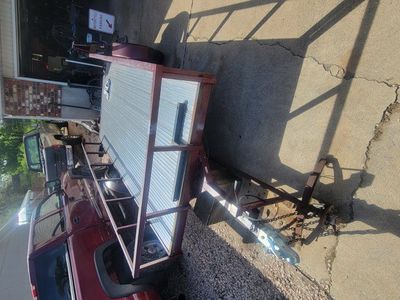 12' tilt deck trailer