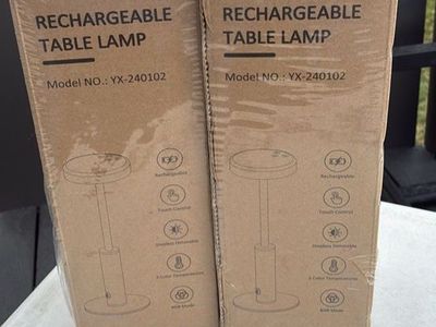 Rechargeable Table Lamp