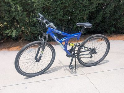Kent Flexor Dual Suspension Mountain Bike - Blue/Black