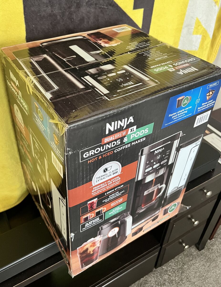 Ninja Coffee Maker (2026) Hot & Cold - Pods & Grounds